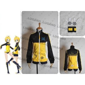 DK1003 VOCALOID☆初音ミク☆　歌姫計画 鏡音レン 風 コスプレ衣装　 新品　完全オーダメイドも対応