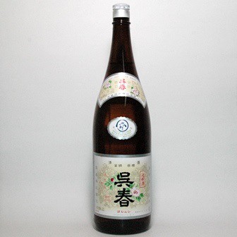 プレゼントにも！清酒『呉春』本醸造（本丸） 1800ml ごしゅん 日本酒 地酒