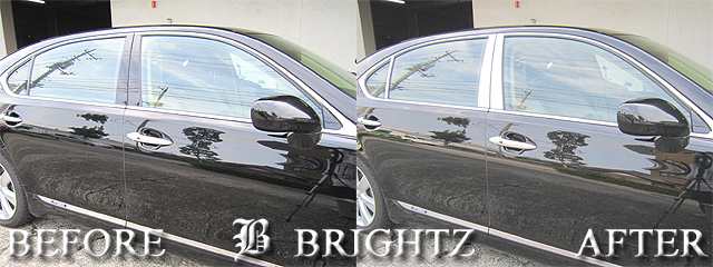 BRIGHTZ レクサス LS LS460 LS460L LS600h LS600hL 40 41 45 46 超鏡面メッキピラーパネルカバー 6PC  バイザー無用 PIL−SIL−028｜au PAY マーケット