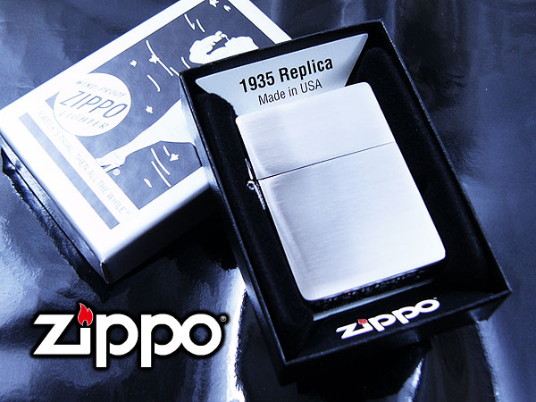 送料無料　ジッポー #1935cc 1935レプリカ 復刻版モデル ライン無し オイルライター