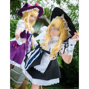 東方project　東方香霖堂　霧雨魔理沙（紫）風　 コスチューム、コスプレ衣装 完全オーダメイドも対応可能｜au PAY マーケット