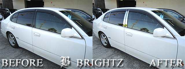 BRIGHTZ トヨタ アリスト JZS160 JZS161 超鏡面メッキピラーパネルカバー 8PC バイザー無用 PIL−SIL−088の通販はau  PAY マーケット - BRIGHTZ | au PAY マーケット－通販サイト