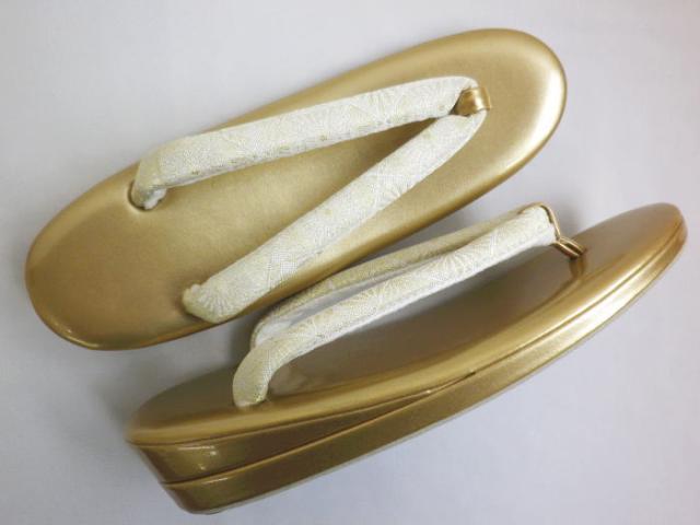 草履バッグセット 礼装用 帯地 薄銀織地菊菱紋様 Ｌ 24.5ｃｍ 留袖 結婚式 訪問着 色無地 着物 フォーマル