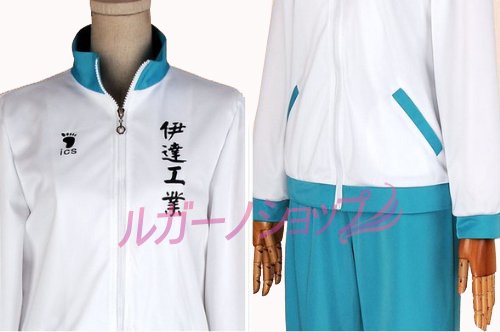 ハイキュー 青根 高伸（あおね たかのぶ） 伊達工業高校ジャージ 風