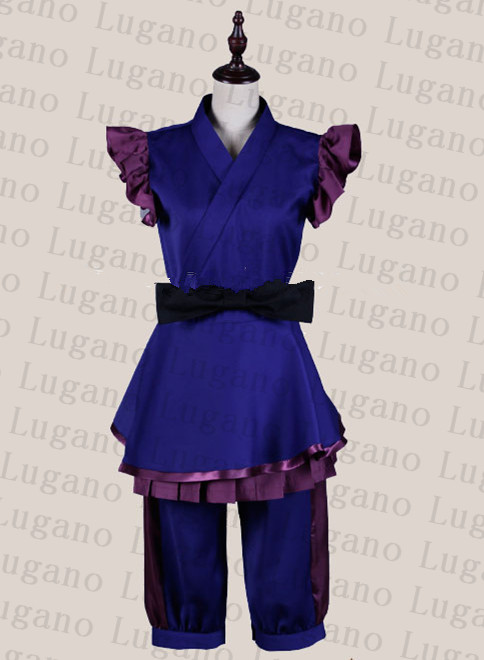 DK3041 ももいろクローバーZ れにちゃん 週末ももいろヒロイン 男祭り 道着風 紫ver コスチューム コスプレ衣装  完全オーダーも対応