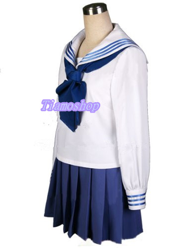 花咲くいろは 香林高校 女子制服 冬服 セーラー服 松前 緒花 湯乃鷺温泉 ホビロン 喜翆荘 風 コスプレ衣装 K3092の通販はau Pay マーケット ティアーモショップ