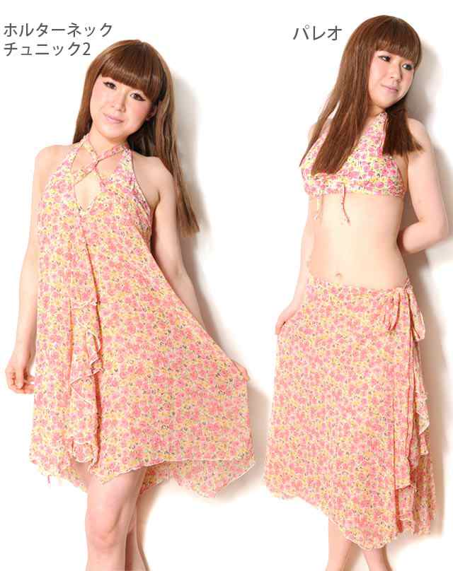 Rebecca Taylor 4wayワンピース付き小花柄ビキニ水着3点セット レベッカテイラー 盛りパッド No 8787の通販はau Pay マーケット おしゃれmarket