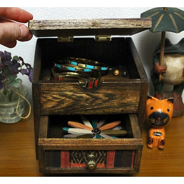 ナガ族　置物 ナガ族 置物