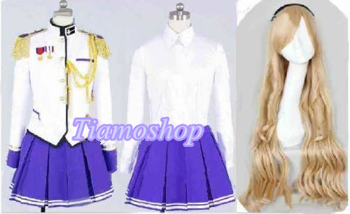 ワルキューレ ロマンツェ 少女騎士物語 スィーリア 風 衣装 ウィッグセット 完全オーダメイドも対応可能 K3492の通販はau Pay マーケット ティアーモショップ