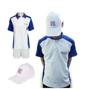 DK2272 コスプレ衣装　 テニスの王子様 青春学園中等部　短袖ジャージ上下セット　　帽子付き 5,916円