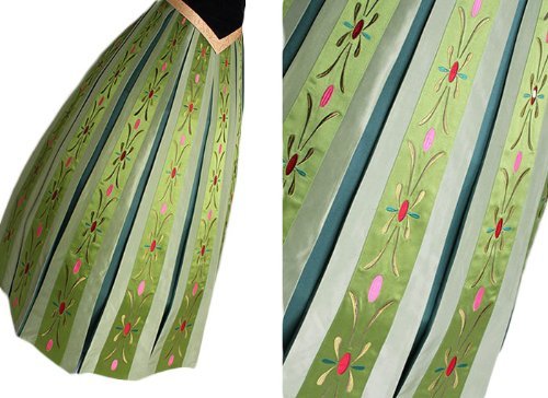 ディズニー アナと雪の女王 アナ Anna 風 コスプレ衣装 クリスマス