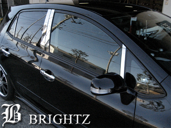 BRIGHTZ ブレイド 150系 AZE154H AZE156H GRE156H 超鏡面メッキピラーパネルカバー 8PC バイザー無用 PIL−SIL−320の通販は 5,860円