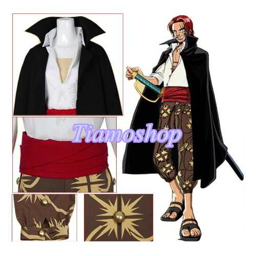 One Piece ワンピース シャンクス 赤髪のシャンクス 風 コスプレ衣装 完全オーダーメイドも対応可能 K3345の通販はau Pay マーケット ティアーモショップ