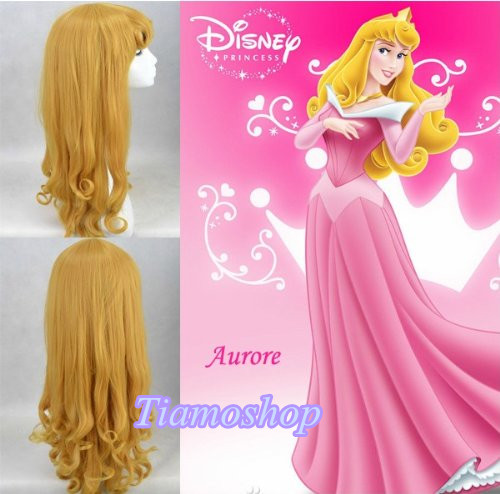 眠れる森の美女 Sleeping Beauty 映画 オーロラ姫 風 コスプレウィッグ ウイッグネット W1631の通販はau Pay マーケット ティアーモショップ