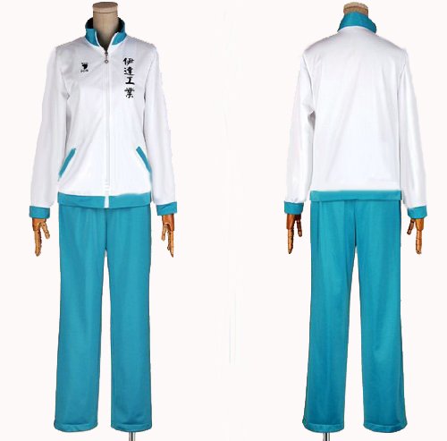 ハイキュー　　青根 高伸（あおね たかのぶ）　伊達工業高校ジャージ  風 コスプレ衣装 完全オーダメイドも対応可能