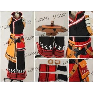 DK2472 モンスターハンターポータブル 3rd ユクモ村 ハンター 風 コスプレ衣装   完全オーダメイドも対応可能