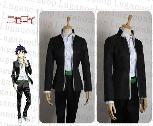 DK3021  偽恋 ニセコイ 一条 楽（いちじょう らく） 風   コスチューム コスプレ衣装   完全オーダメイドも対応可能