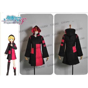 DK1531 VOCALOID Project DIVA-f 東京テディベア　鏡音リンRIN  コスプレ衣装  完全オーダメイドも対応可能