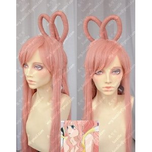 DW1234 LUGANO---- ONE PIECE ワンピース　 人魚お姫様　白星　しらほし　コスチューム　コスプレウイッグ＋ウイッグネット