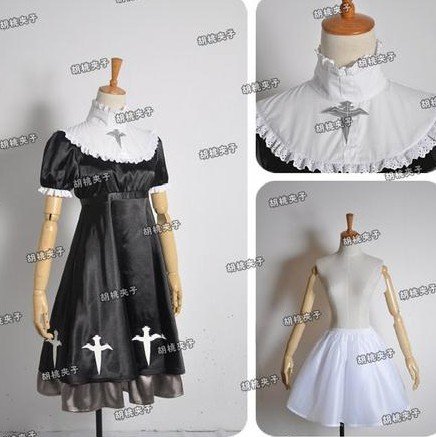 DK2440 八犬伝—東方八犬異聞 浜路（はまじ） 衣装＋ウィッグ+靴