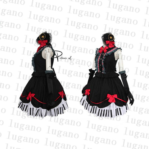 DK3028 VOCALOID3 ボーカロイド MAYU公式風 衣装+ウィッグ+靴 完全華麗