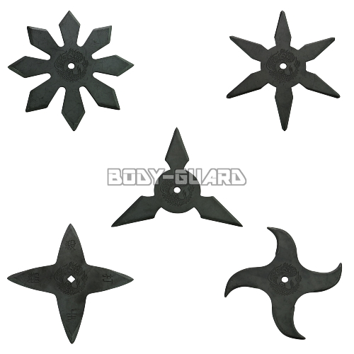 手裏剣 黒いぶし L 11センチ 三角の通販はau Pay マーケット ボディーガード