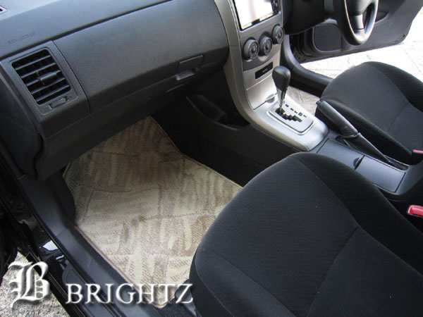 BRIGHTZ カローラフィールダー 140 フロアマット 3PC ベージュ FLOOR