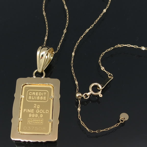 高クオリティクレディ・スイス金の延べ棒