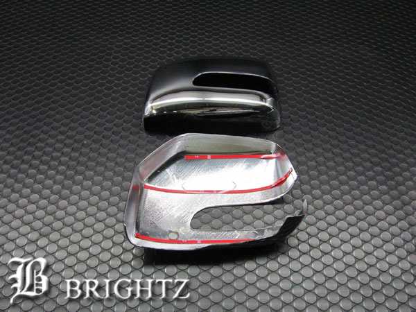 BRIGHTZ タントカスタム L350S L360S 後期 メッキドアミラーカバー E