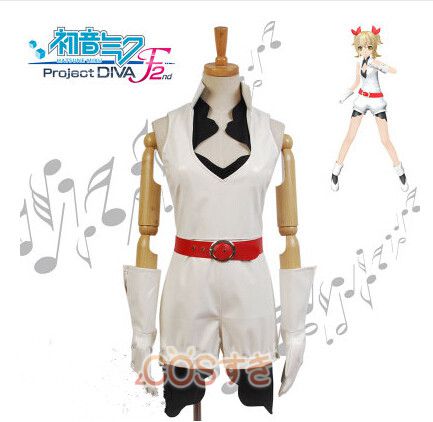 鏡音リン　コスプレ衣装　VOCALOID ボーカロイド】鏡音リン コスプレ 衣装 高品質 | mimuhana