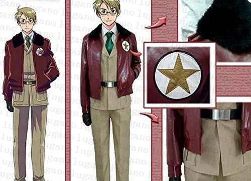 Axis powers ヘタリア APH アメリカ 風 衣装+ウィッグセット コスプレ衣装 完全オーダーメイドも対応可能 ｜au PAY マーケット