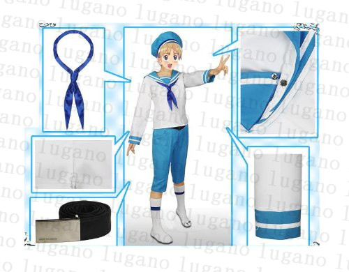 ヘタリア  シーランド軍服　セーラー服  風　 コスチューム  コスプレ衣装   完全オーダメイドも対応可能の通販は 7,216円