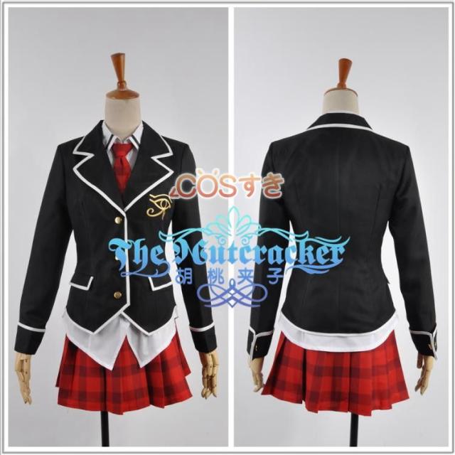 送料無料 TRINITY SEVENトリニティセブン7人の魔書使い  浅間リリス  制服  コスプレ衣装 高品質 新品 Cosplay アニメ