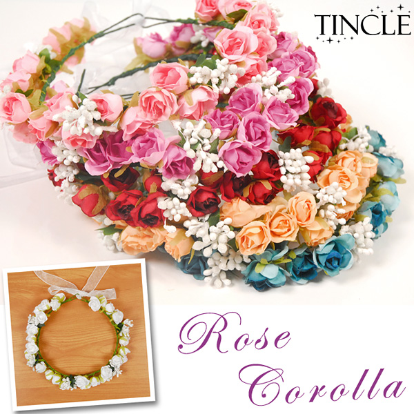 Sale 花冠 カラーローズ お花の冠 バラ 薔薇 かんむり フェス 造花 ウェディング ヘアアクセ ゆうパケット1点まで M便 1 1 Km 544の通販はau Pay マーケット Tincle ティンクル 営業日午前9時までの注文を当日発送