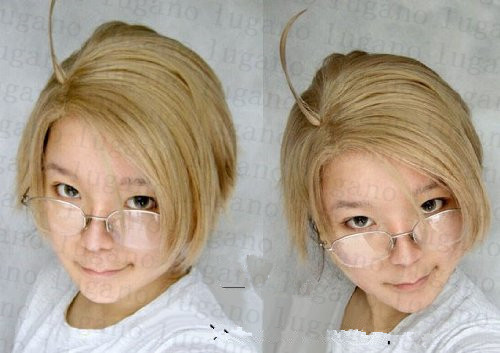 Axis powers ヘタリア☆ アメリカ 風 コスプレウイッグ＋ウイッグ