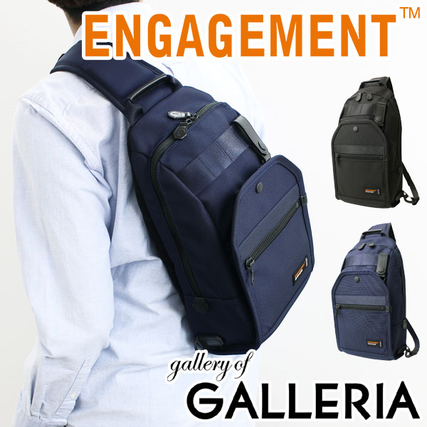 【商品レビューで＋5％】【正規品1年保証】ENGAGEMENT エンゲージメント ショルダーバッグ ボディバッグ ワンショルダー EGBB-001 メンズの通販は 15,659円