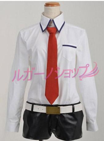 STEINS GATE シュタインズ・ゲート 牧瀬 紅莉栖 風    コスプレ クリスマス  ハロウィン　イベント仮装_2