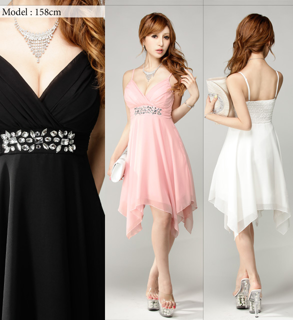 S 2xlサイズ イレギュラーヘム フレアースカート シフォン ワンピース ドレス キャバドレス 大きいサイズ ミニ 激安 の通販はau Pay マーケット Dressline