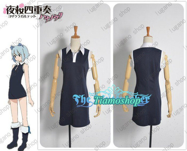 夜桜四重奏 ハナノウタ 七海 アオ ななみ あお 風 コスプレ衣装 完全オーダメイドも対応可能 K3997の通販はau Pay マーケット ティアーモショップ