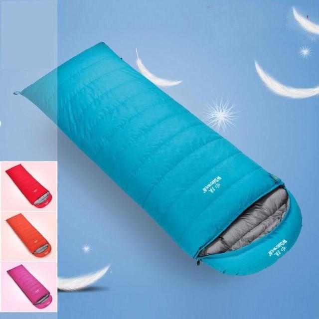 封筒型寝袋連結可能ダークダウン　寝袋 春夏秋冬 シュラフ 洗える スリーピングバッグ　軽量　コンパクト アウトドア キャンプ 車中泊　防災 地震対策
