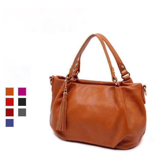 レディースバッグ トートバッグ 　タッセル　大容量　牛革　ハンドバッグ　レディース　ショルダーバッグ　斜めがけ　2WAY