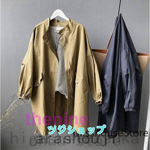 トレンチコートレディーススプリングコート春コートロングコートきれいめミモレおしゃれアウター春物春服大きいサイズ30代40代50代 トレンチコートレディーススプリングコート春コートロングコートきれい