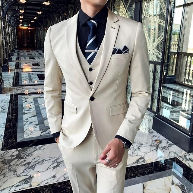 3ピーススーツ メンズ タキシード パーティー 結婚式 紳士服 フォーマル スーツ 3点セット 20代 30代 40代 ホワイトスーツ ビジネス_6