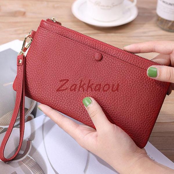 牛革　本革　長財布 レディース 小銭入れ　カード入れ　サイフ　wallet コンパクト　安い レザーサイフ　人気　大容量　可愛い