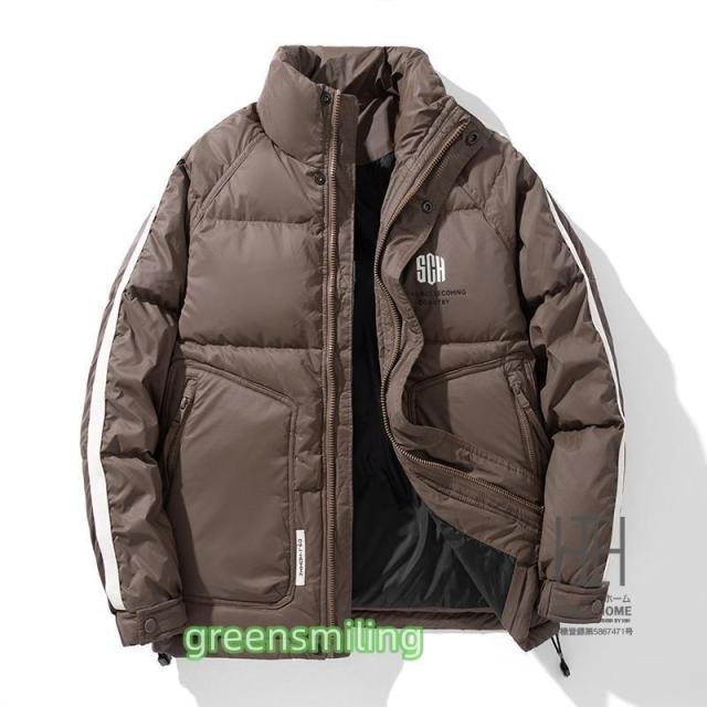 ダウンジャケット メンズ 白 おしゃれ 防寒着 メンズアウター 冬 軽量 暖かい メンズ大きいサイズ ブランド I メンズ アウター ジャンパー