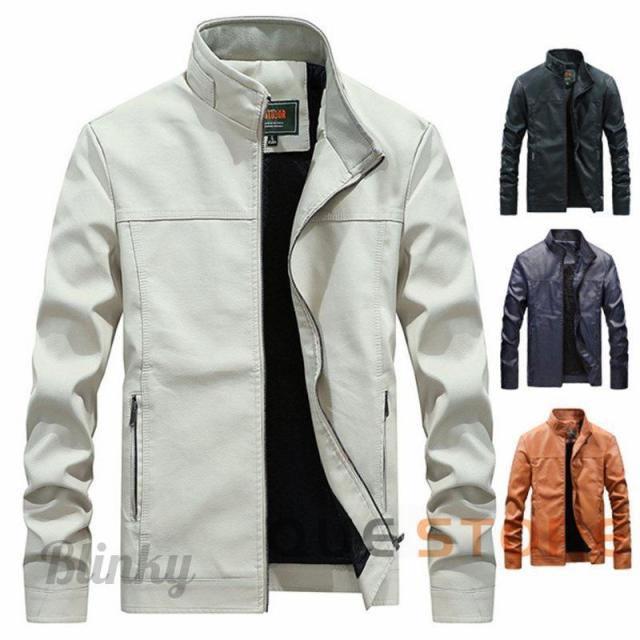 バイクウェア　メンズ バイクジャケット レザージャケット 革ジャケット puレザー 防寒防風 秋冬　プレゼント 春秋