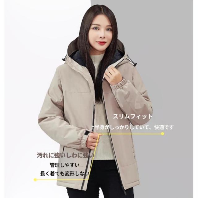 中綿コート メンズ ロングジャケット 中綿ジャケット ロング丈 フード付き 冬アウター 防風 防寒着 厚手 暖か ゆったり 大きいサイズ 冬物 韓国風