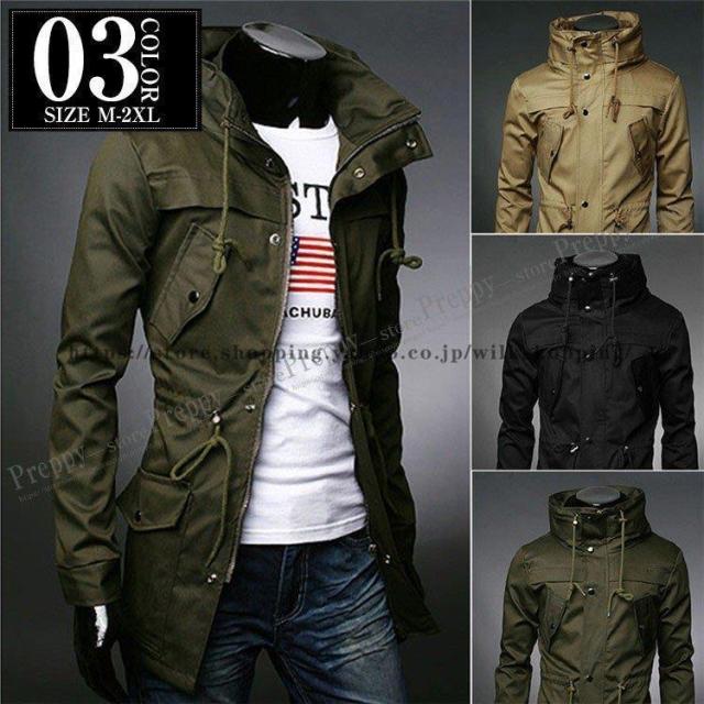 トレンチコート メンズ 春秋コート ロングコート ビジネスコート 通勤コート ジャケット カジュアル スプリングコート アウター お洒落 ピったり ファッション