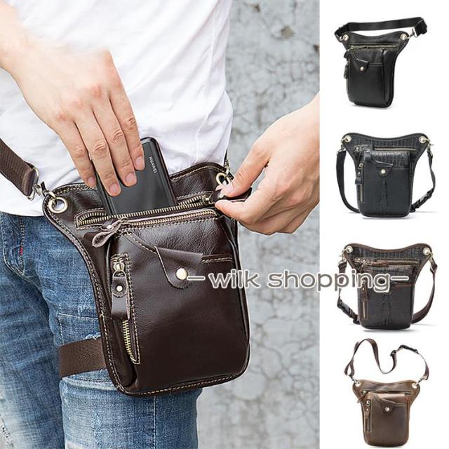 本革　ベルトポーチ ヒップバッグ スマホポーチ 斜めがけ 多機能 大容量 ウエストバッグ ウエストポーチ ボディーバッグ 小物入れ ベルトケース スマホ収納