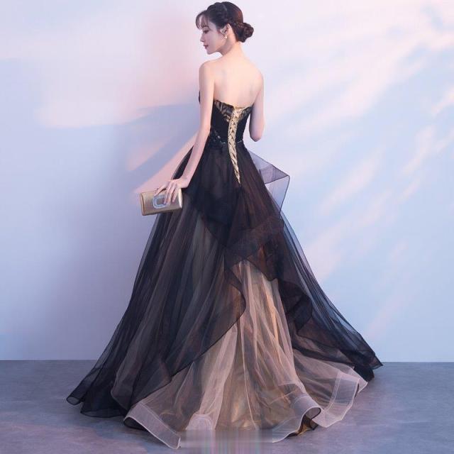 ドレス演奏会カラードレスコンサート披露宴ロングドレスお呼ばれ大人ウェディング上品30代20代舞台衣装フォーマルステージ衣装40代ピアノ花嫁